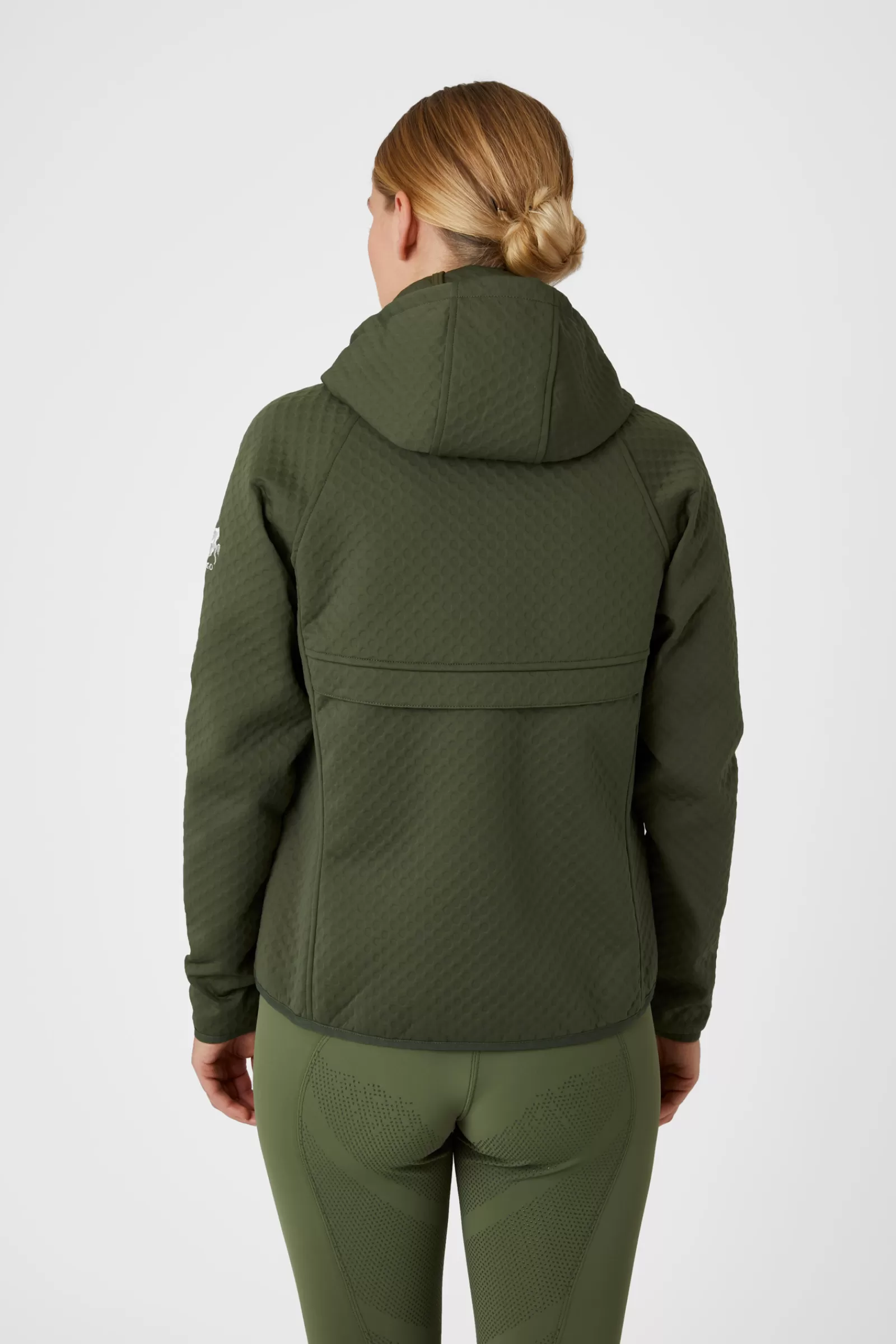 Outlet bvertigo B Vertigo Norah Naisten Huppari Scuba-Materiaalista Wild Grass Green